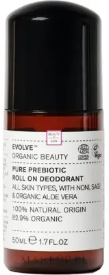 Дезодорант шариковый Evolve Beauty Pure Prebiotic