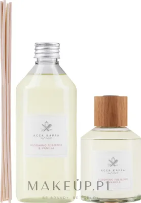 Набор Acca Kappa Blooming Tuberose & Vanilla аромадиффузор для дома 250 мл и сменный наполнитель 500 мл