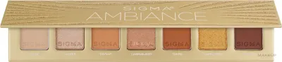 Палетка теней для век Sigma Beauty Ambiance Mini Eyeshadow Palette 7 оттенков