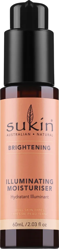 Крем для лица Sukin Brightening Illuminating увлажняющий для сияния кожи 60 мл/ Сьюкин