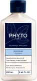 Шампунь Phyto Softness деликатный бессульфатный с овсом, миндалём и пантенолом, 100/250 мл, Франция — фото 1