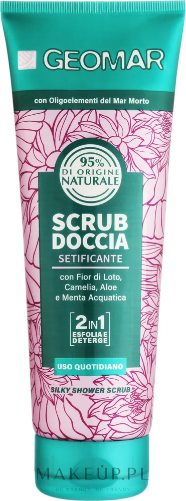 Шёлковый скраб для душа Geomar Scrub Doccia Setificante, 250 мл