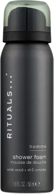 Пенящийся гель для душа Rituals Homme Cedar Wood + Vit-E Complex, 50/200 мл
