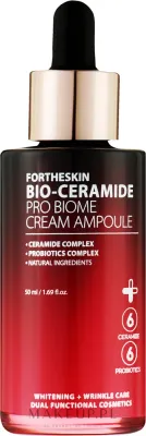Крем-сыворотка для лица Fortheskin Bio-Ceramide с церамидами и пробиотиками 50 мл
