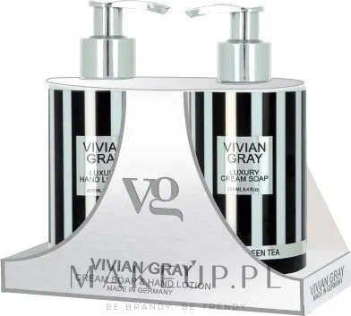 Набор Vivian Gray Lemon & Green Tea крем-мыло для рук 250 мл и лосьон для рук 250 мл