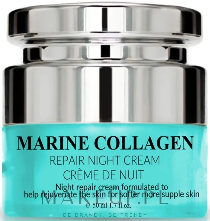 Крем для лица ночной ErthSkin London Marine Collagen Repair с морским коллагеном 50 мл