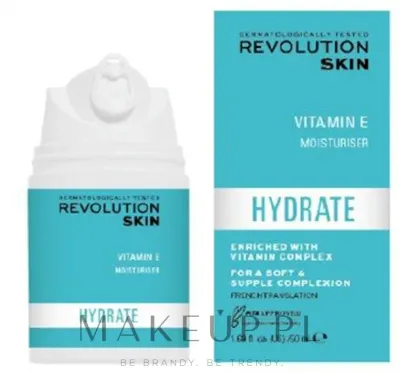 Крем для лица Revolution Skincare Hydrate с витамином E и B3 увлажняющий 50 мл