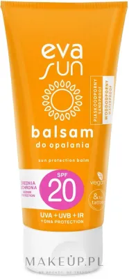 Eva Natura Sun Protection Balm SPF20 — солнцезащитный бальзам с янтарным биокомплексом и витамином Е, 150 мл