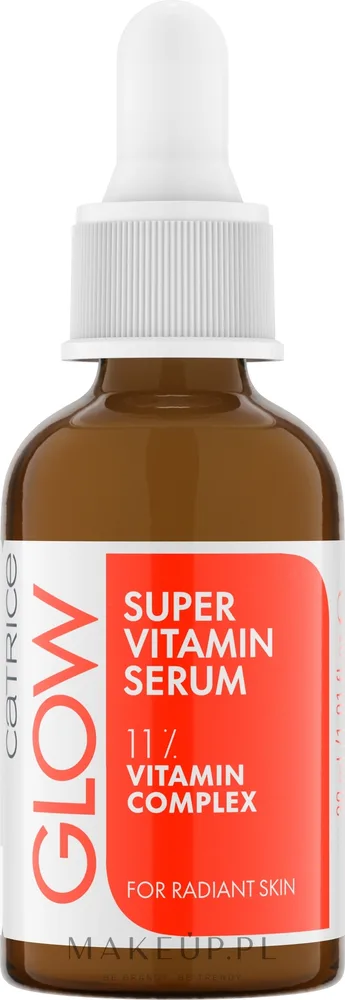 Витаминная сыворотка для лица Catrice Glow Super Vitamin с ниацинамидом и витамином C 30 мл