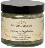 Сахарный скраб для тела Natural Secrets освежающая дыня с зелёным чаем, 250 мл — фото 1