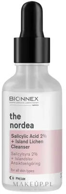 Очищающая сыворотка для лица Bionnex Nordea с салициловой кислотой 2% и исландским мхом 30 мл