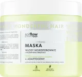 Маска для низкопористых волос So!Flow с ашвагандой, масло какао, сквалан, аминокислоты, для объёма, 400 мл — фото 1