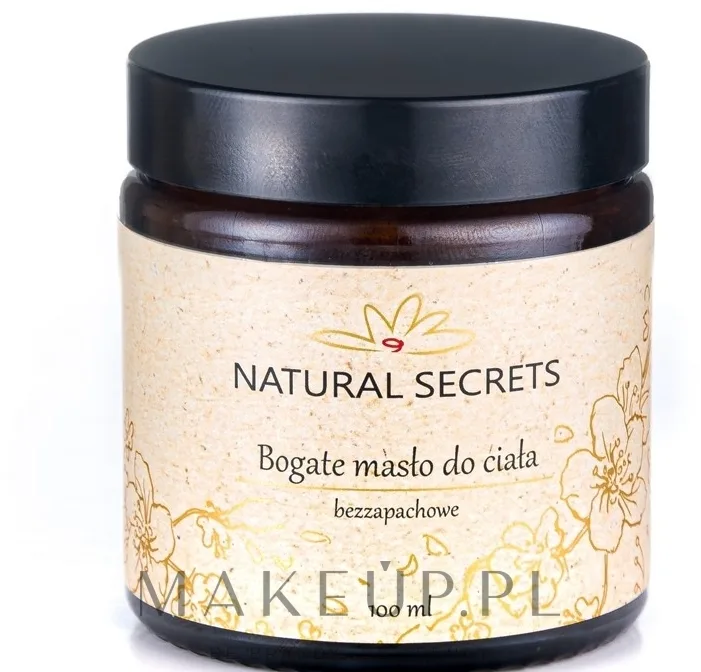 Масло-баттер для тела Natural Secrets Body Oil без аромата насыщенное