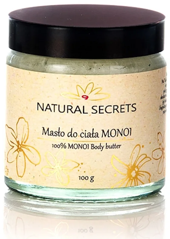 Масло монои Natural Secrets Monoi Oil для лица тела и волос