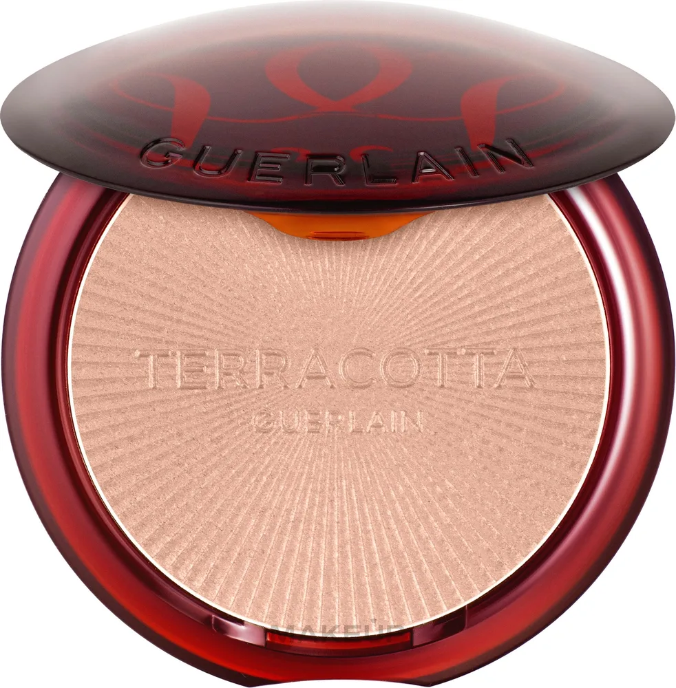 Хайлайтер для лица Guerlain Terracota Luminizer Compact, оттенок 00 - Cool Ivory