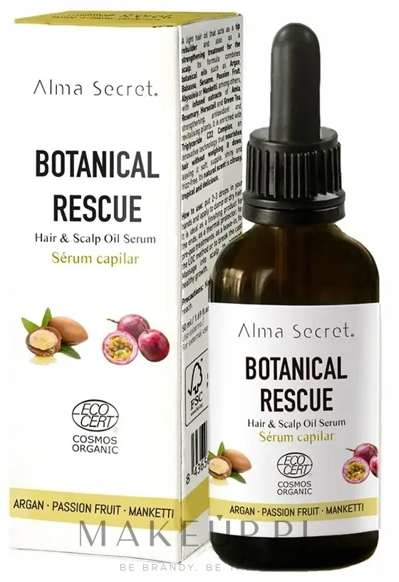 Восстанавливающая сыворотка для волос и кожи головы Alma Secret Botanical Rescue Hair & Scalp Serum, 50 мл