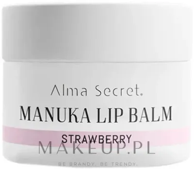 Бальзам для губ Alma Secret Manuka Lip Balm Strawberry с мёдом манука, с ароматом клубники, 10 мл