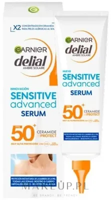 Сыворотка для тела Garnier Delial Sensitive Advanced солнцезащитная SPF 50+ с церамидами 125 мл