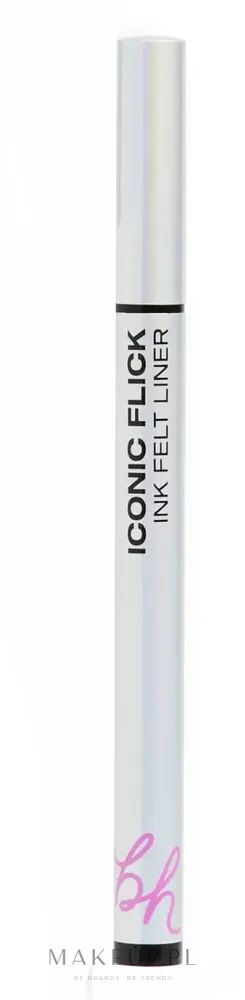 Подводка для глаз BH Cosmetics Los Angeles Iconic Flick Ink Felt Liner Waterproof водостойкая, с фетровым наконечником, 0,5 мл