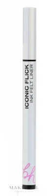 Подводка для глаз BH Cosmetics Los Angeles Iconic Flick Ink Felt Liner Waterproof водостойкая, с фетровым наконечником, 0,5 мл