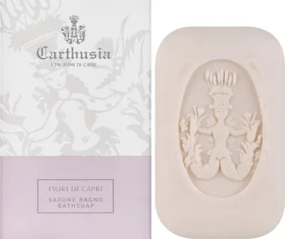 Мыло туалетное Carthusia Fiori di Capri с цветочным ароматом, 125 г