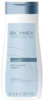 Шампунь Bionnex Organica против перхоти с комплексом Vitis Complex CX25, для всех типов волос, 300 мл, Швеция