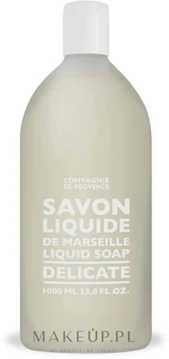 Мыло жидкое Compagnie De Provence Delicate, сменный блок, 1000 мл