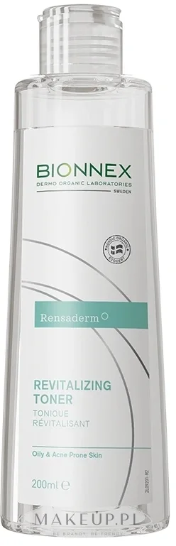 Тоник для лица Bionnex Rensaderm Revitalizing Toner ревитализирующий, для очищения и снятия макияжа, 200 мл