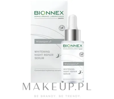 Сыворотка для лица Bionnex Whitexpert Concentrated ночная для ровного тона 30 мл