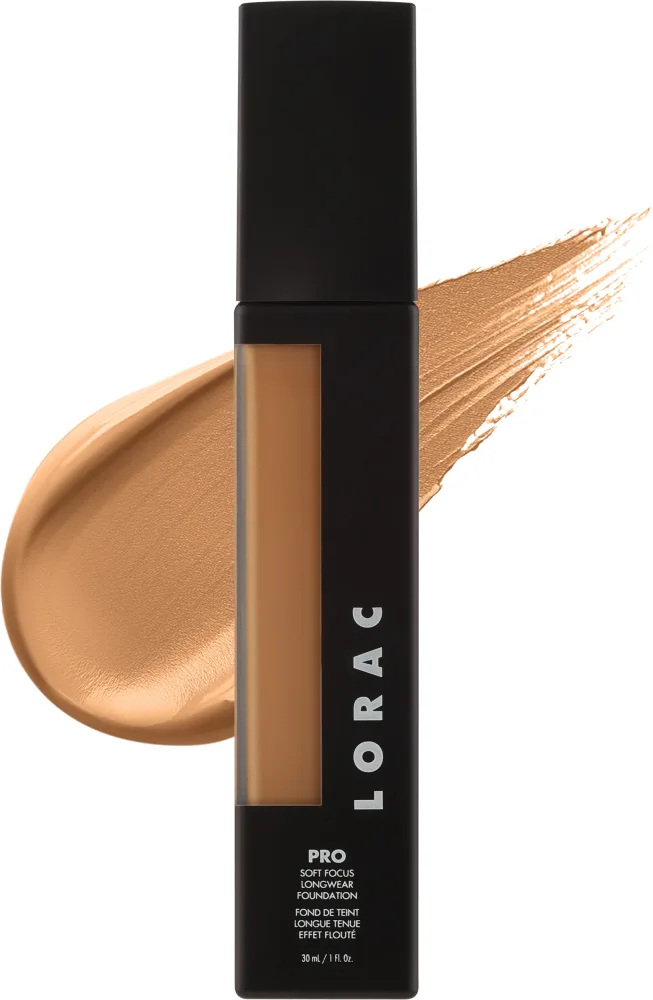 Тональная основа LORAC PRO Soft Focus Longwear Foundation стойкая матирующая веганская, 30 мл, оттенок 18