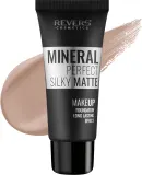 Тональная основа Revers Mineral Perfect Silky Matte Makeup Foundation матирующая шелковистая, 30 мл, оттенок 40 - Warm Beige — фото 1