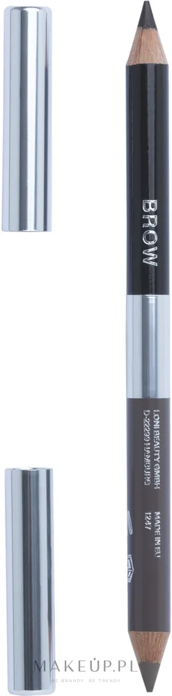 Карандаш для бровей Loni Baur Brow Pencil Duo, оттенок Blonde / Brown