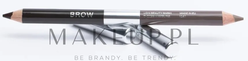 Карандаш для бровей Loni Baur Brow Pencil Duo, оттенок 02