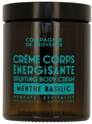 Крем для тела Compagnie De Provence Menthe Basilic с мятой и базиликом освежающий 180 мл