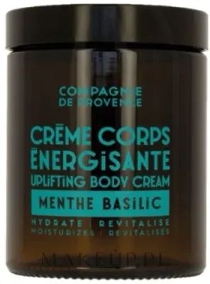 Крем для тела Compagnie De Provence Menthe Basilic с мятой и базиликом освежающий 180 мл