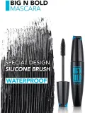 Тушь для ресниц Flormar Big'N'Bold Waterproof водостойкая объём — фото 4
