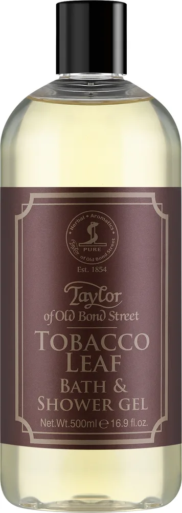 Гель для душа и ванны Taylor of Old Bond Street Tobacco Leaf, 500 мл