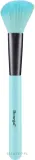 Скошенная кисть для румян Donegal Neeonee Blush Brush 4275 бирюзовая из синтетического ворса — фото 1