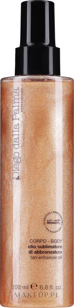 Diego Dalla Palma Professional Diego Dalla Palma Tan Enhancer Oil - Масло для тела Diego Dalla Palma Tan Enhancer для загара с морковным маслом и жожоба 200 мл