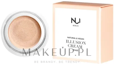 NUI Cosmetics Natural Illusion Cream хайлайтер для лица кремовый сияние стробинг веганская косметика 3 г