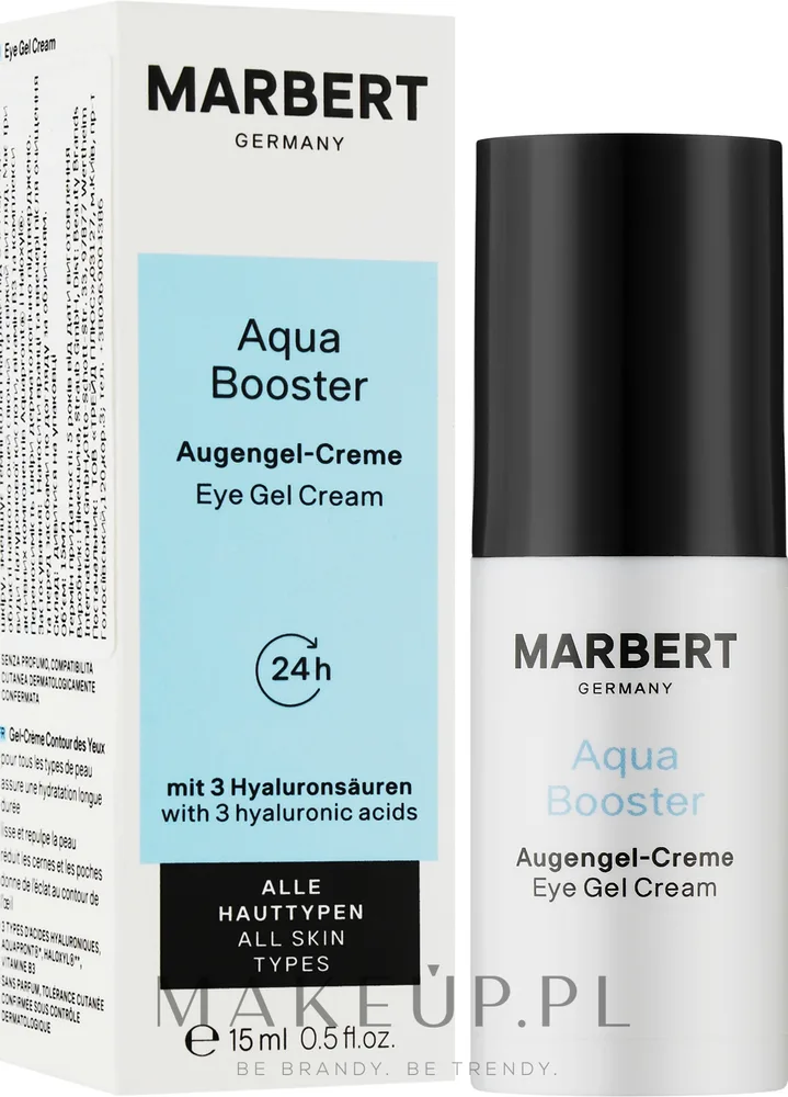 Крем-гель для кожи вокруг глаз Marbert Aqua Booster увлажняющий 15 мл