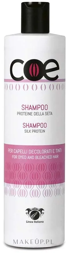 Шампунь Linea Italiana COE Silk Protein с протеинами шёлка для окрашенных волос, 500 мл, Италия