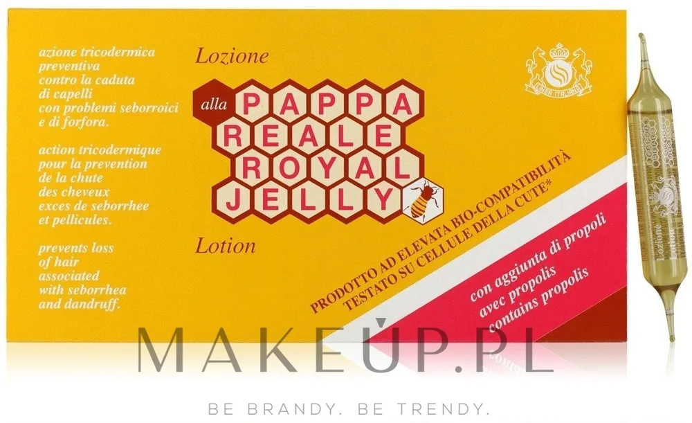 Лосьон для волос Linea Italiana Royal Jelly с маточным молочком в ампулах 12 x 10 мл