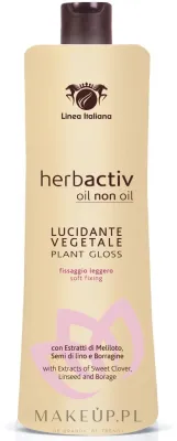 Масло для укладки волос Linea Italiana Herbactiv Oil Non Oil Light Styling Fix лёгкой фиксации, с солнцезащитным фильтром, 250 мл