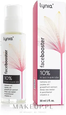Бустер для лица с ниацинамидом 10% Lynia для жирной и склонной к акне кожи 30 мл