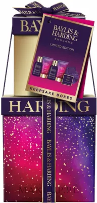 Набор Baylis & Harding Midnight Fig & Pomegranate Luxury Pamper гель для душа 100 мл крем для душа 100 мл лосьон и другие средства
