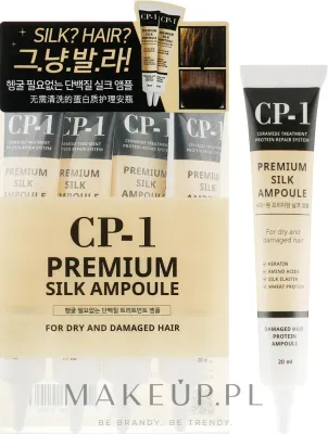 Набор сывороток для волос с протеинами шёлка Esthetic House CP-1 Premium Silk Ampoule, 4 x 20 мл