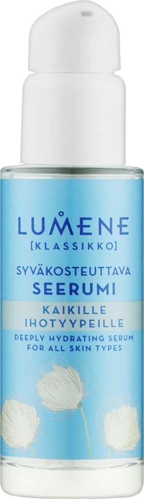 Глубоко увлажняющая сыворотка для лица Lumene Klassikko с гиалуроновой кислотой 30 мл
