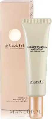 Отшелушивающий гель для лица Atashi Cellular Perfection с гликолевой кислотой и гиалуронатом для сияния 40 мл