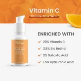 Осветляющая сыворотка для лица Earth Rhythm Ultimate Glow с витамином C и био-ретинолом 30 мл — фото 3